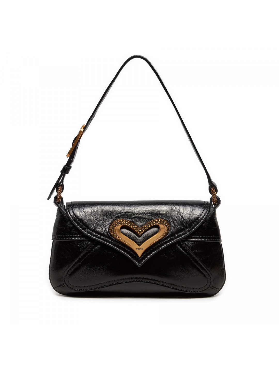 Kabelka Pinko 520 Shoulder Baby Fl AI 24-25 PLTT 103764 A1EO Černá